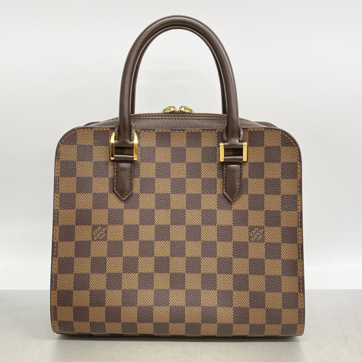 【6gd5257】ルイヴィトン ハンドバッグ ダミエ トリアナ N51155 エベヌ【中古】レディース