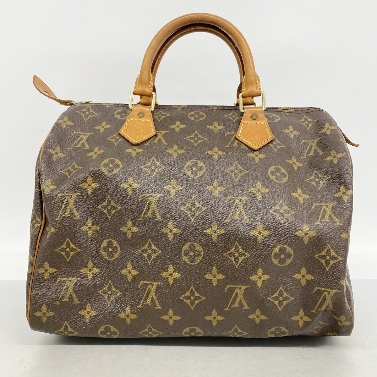 【6gd5276】ルイヴィトン ハンドバッグ モノグラム スピーディ30 M41108 ブラウン【中古】レディース
