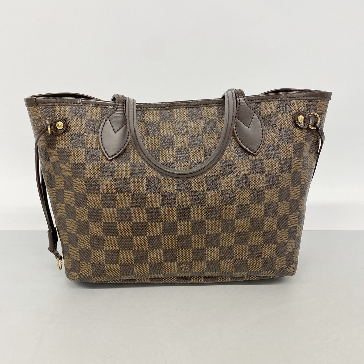 【6ge5490】ルイヴィトン トートバッグ ダミエ ネヴァーフルPM N51109 エベヌ【中古】レディース