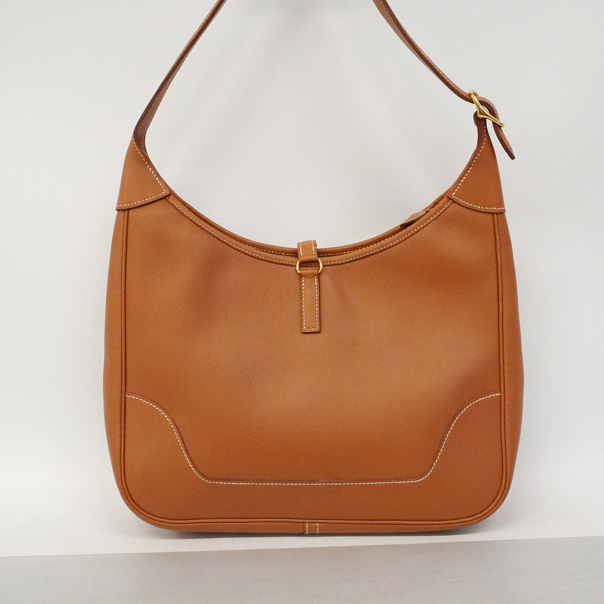 【6ge5654】エルメス ショルダーバッグ トリム31 クシュベル ゴールド ゴールド金具 □B刻印【中古】レディース
