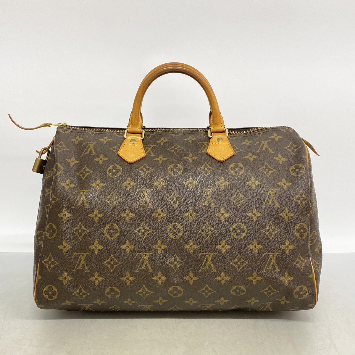 【6ge5828】ルイヴィトン ハンドバッグ モノグラム スピーディ35 M41107 ブラウン【中古】レディース