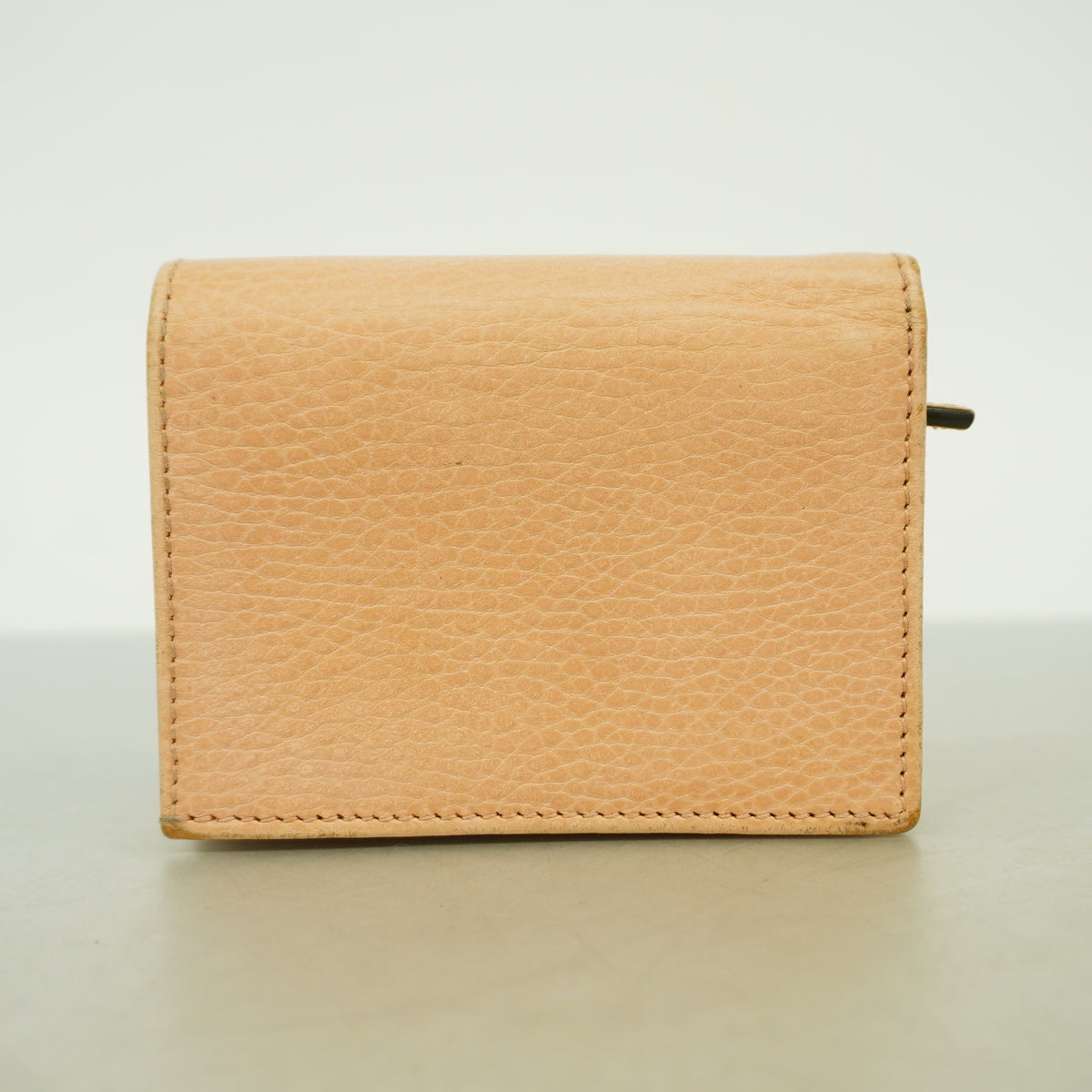 【6ge5860】グッチ 財布 GGマーモント レザー ピンク ゴールド金具【中古】レディース