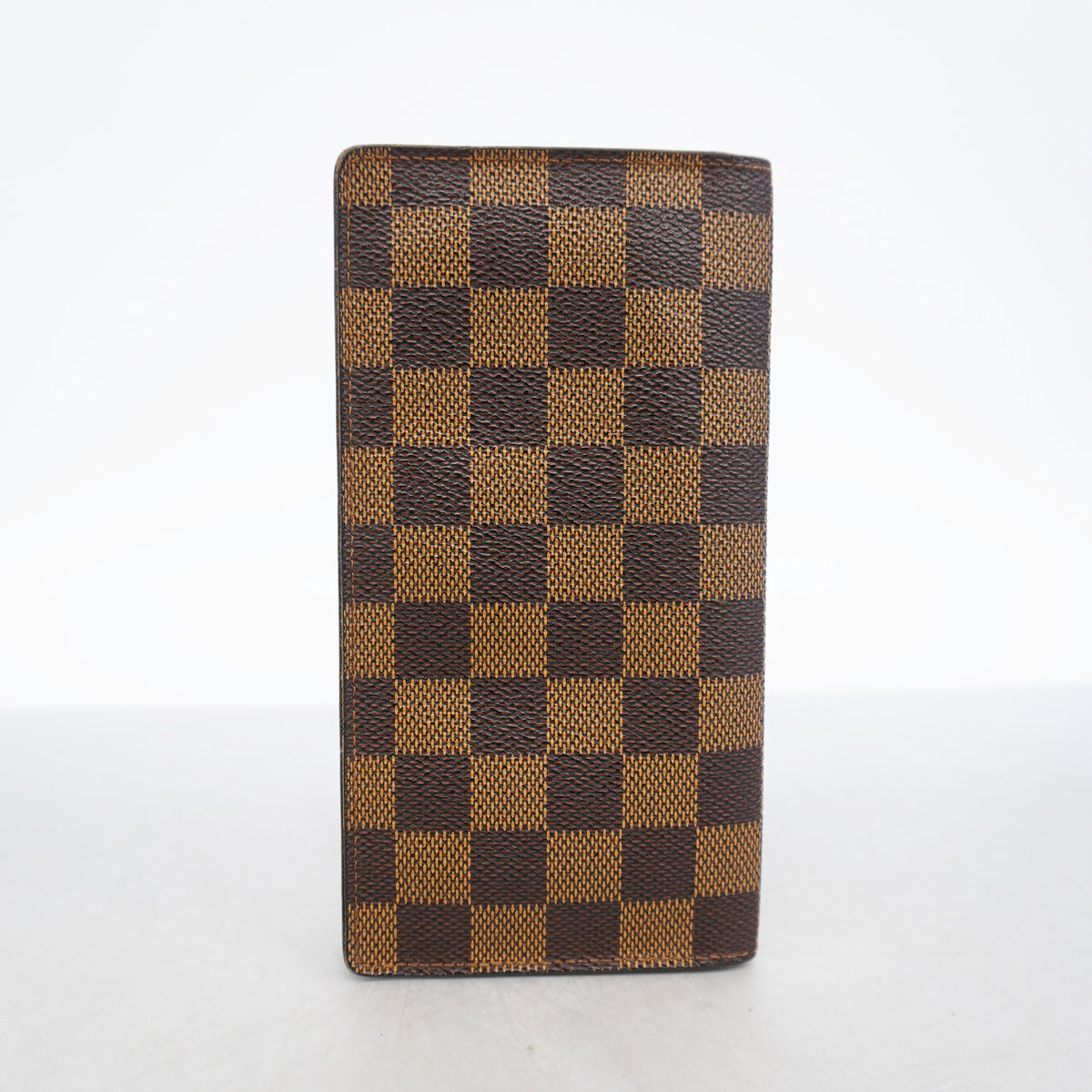 【6ge6224】ルイヴィトン 長札入れ ダミエ カルトクレディ円 N60825 エベヌ【中古】メンズ