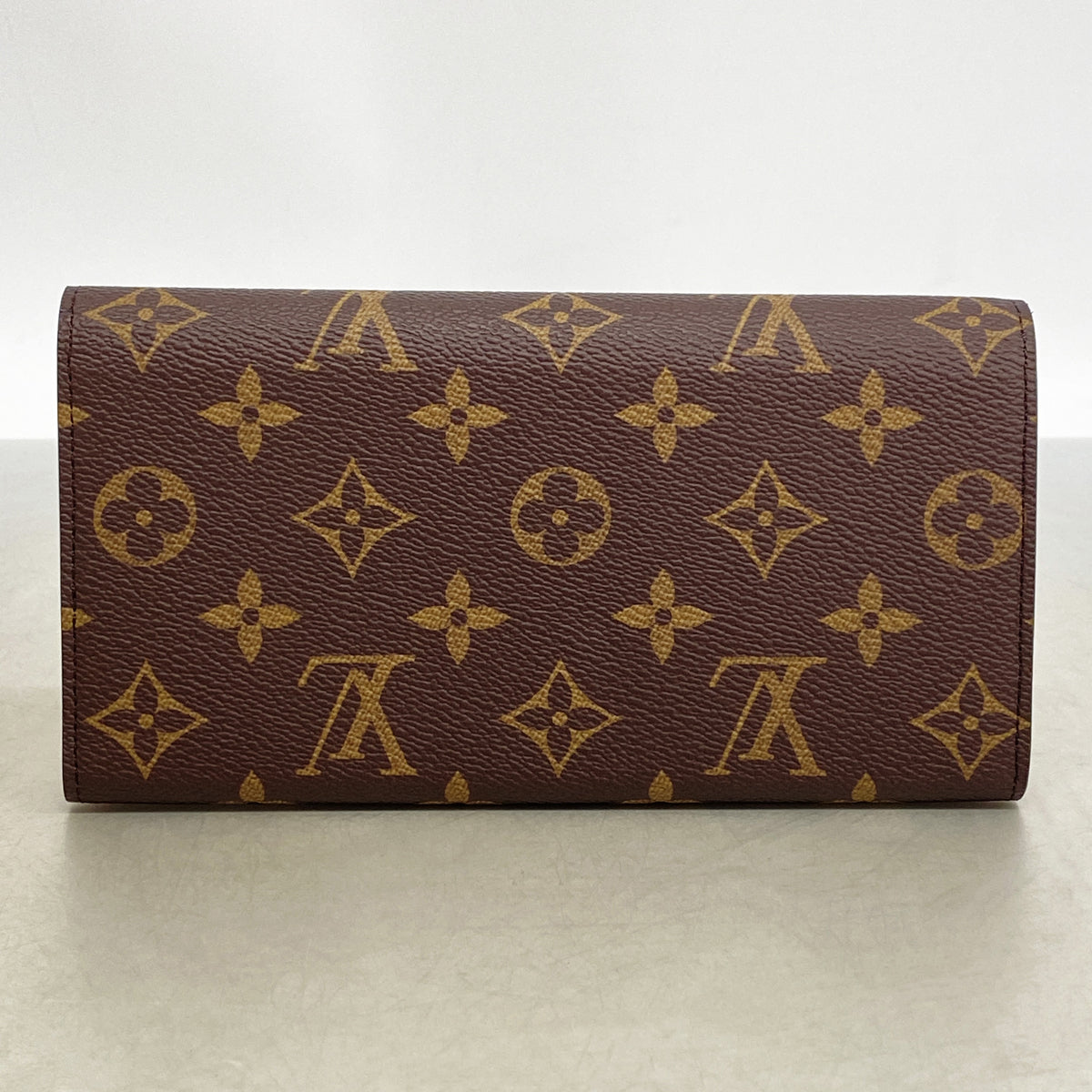 【6ge6324-k】ルイヴィトン 長財布 モノグラム・パンプキン ポルトフォイユサラ LV×YK M82114 ブラウン マルチカラー【中古】レディース