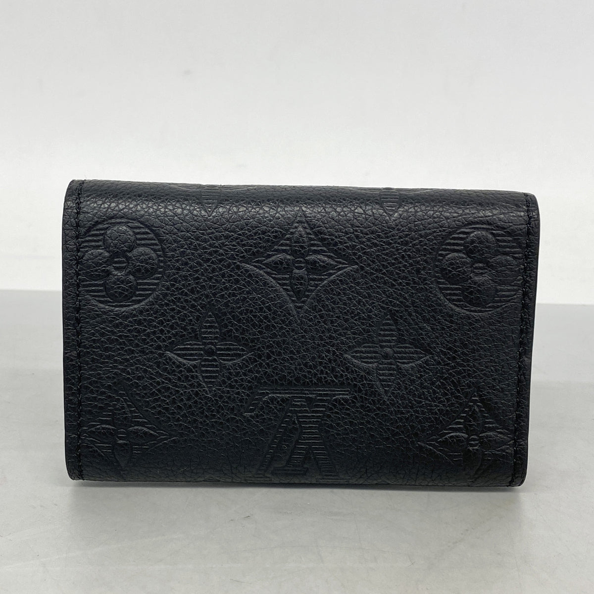 【6ge6484-k】ルイヴィトン キーケース モノグラム・シャドウ ミュルティクレ6 M14825 ブラック【中古】メンズ