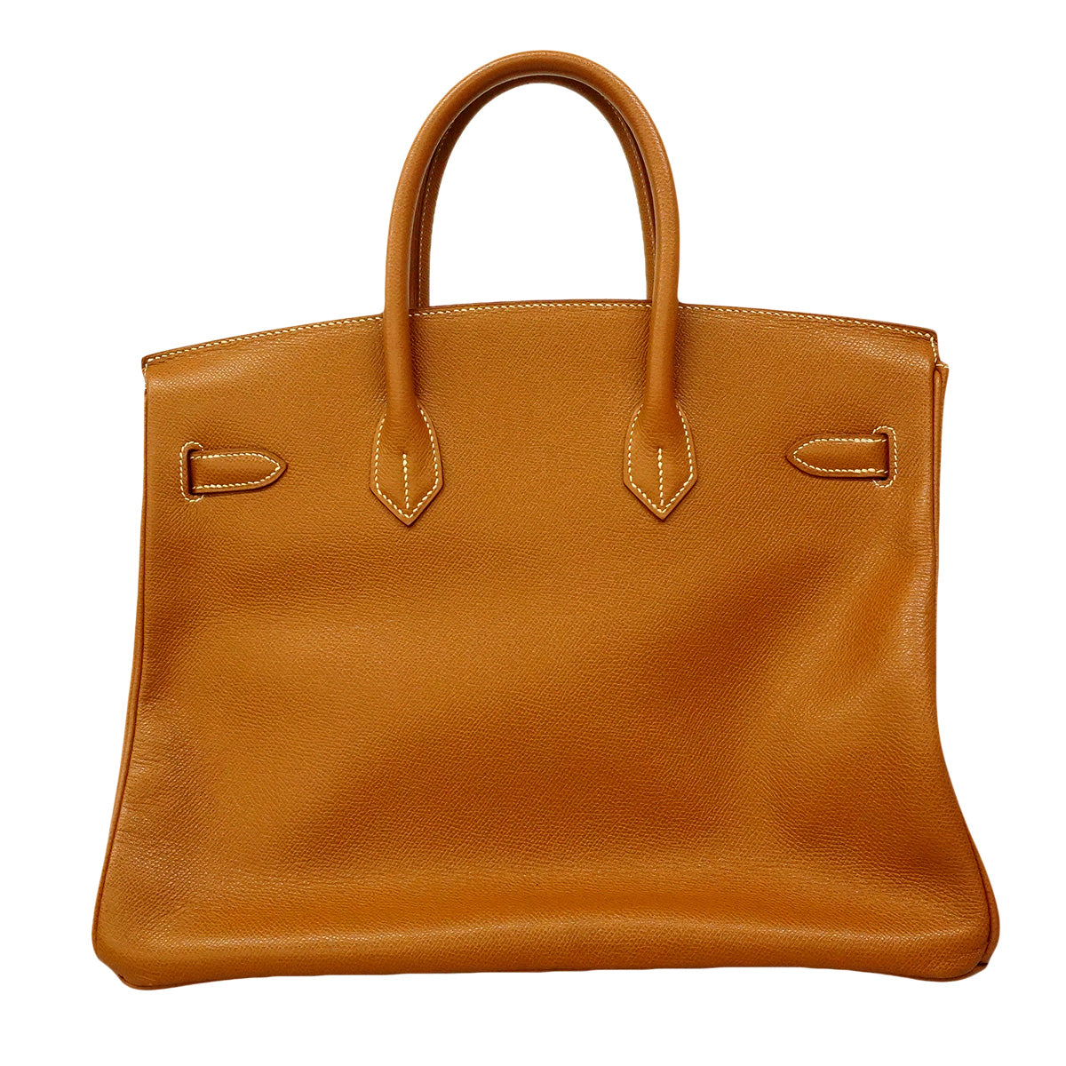 【6ha0051】エルメス ハンドバッグ バーキン35 クシュベル ゴールド ゴールド金具 □C刻印【中古】レディース