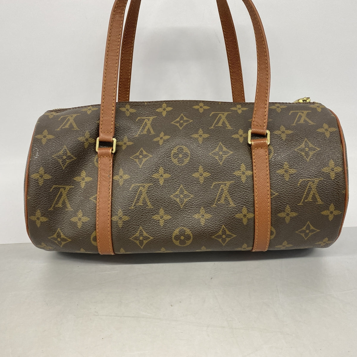 【6hb0478】ルイヴィトン ハンドバッグ モノグラム パピヨン30 M51385 ブラウン【中古】レディース