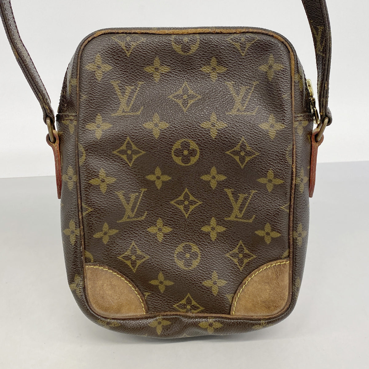 【6hb0623】ルイヴィトン ショルダーバッグ モノグラム アマゾン M45236 ブラウン【中古】レディース