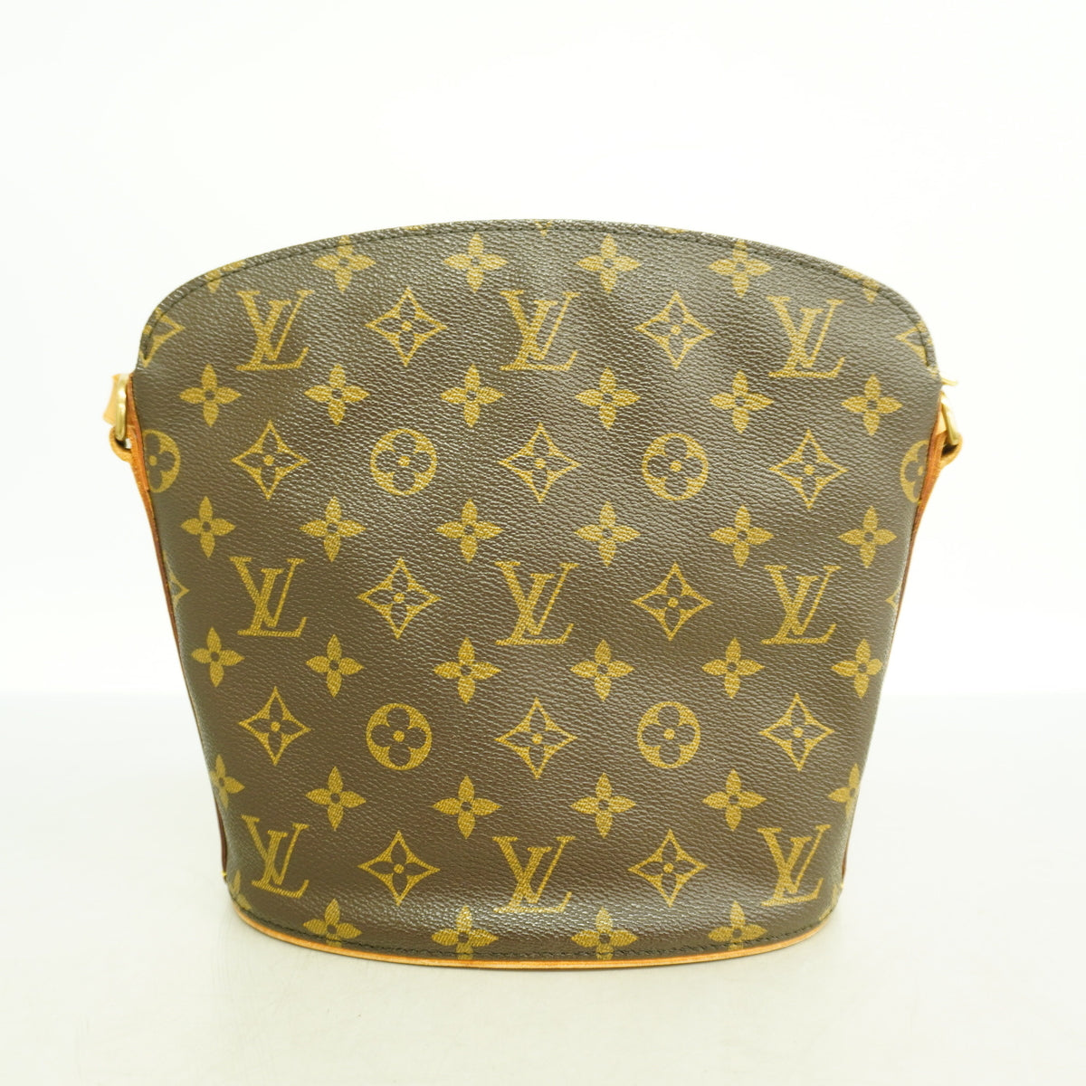【6hb0666】ルイヴィトン ショルダーバッグ モノグラム ドルーオ M51290 ブラウン【中古】レディース