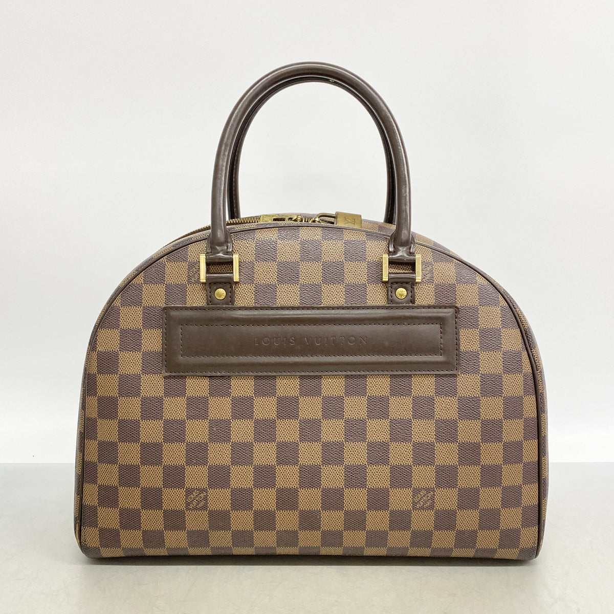 【6hb1473】ルイヴィトン ハンドバッグ ダミエ ノリータ N41455 エベヌ【中古】レディース