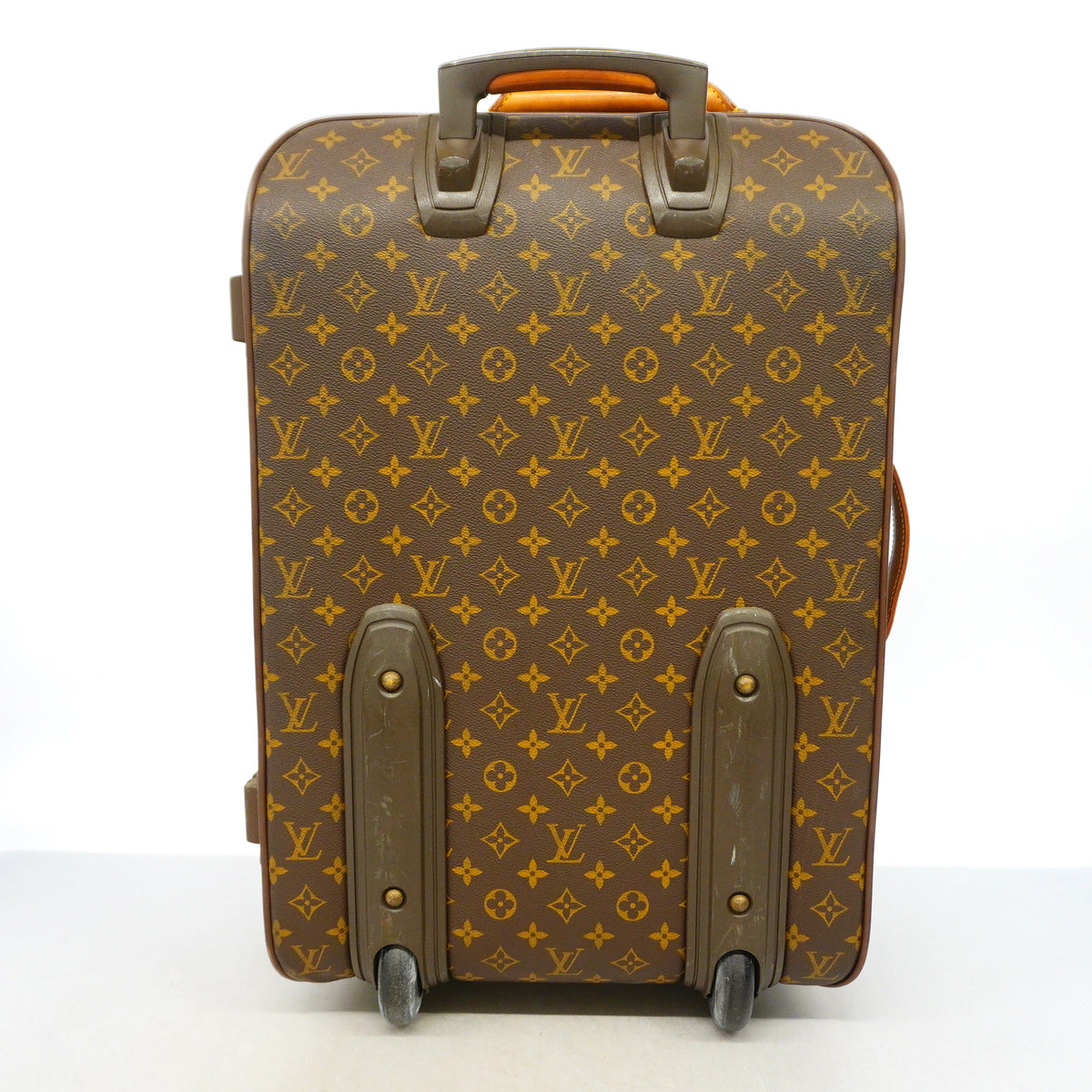【6hc2003-k】ルイヴィトン キャリーバッグ モノグラム ぺガス55 M23294 ブラウン【中古】メンズ レディース ユニセックス