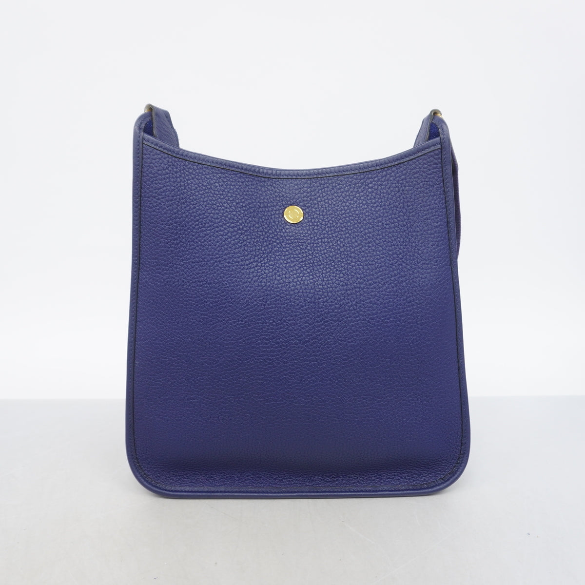 【6hd3970】エルメス ショルダーバッグ ヴェスパPM トリヨンクレマンス ブルーネイビー ゴールド金具 □I刻印【中古】レディース