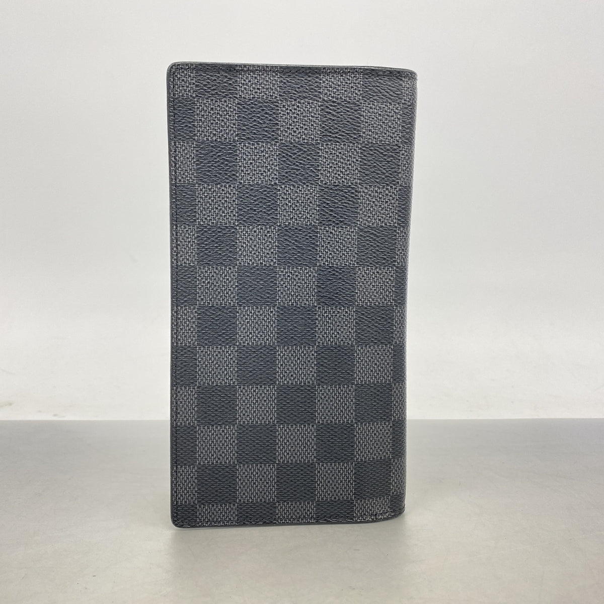 【6he4850】ルイヴィトン 長財布 ダミエ・グラフィット ポルトフォイユブラザ N62665 ブラック【中古】メンズ
