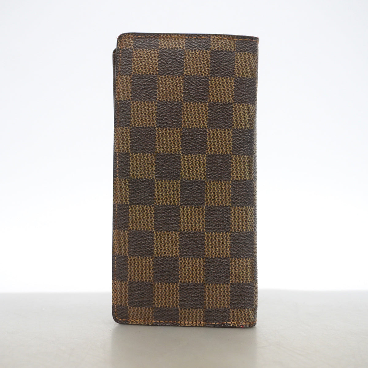 【6he5078】ルイヴィトン 長財布 ダミエ ポルトフォイユブラザ N60017 エベヌ【中古】メンズ