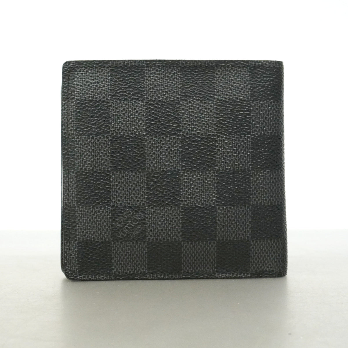 【6he5504】ルイヴィトン 財布 ダミエ・グラフィット ポルトフォイユマルコ N62664 ブラック グレー【中古】メンズ