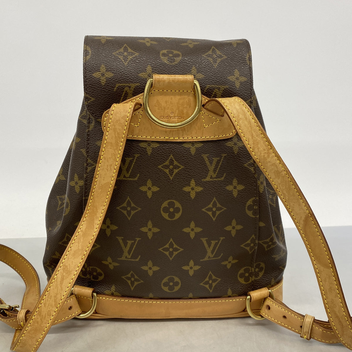 【6he5527】ルイヴィトン リュック・デイパック モノグラム モンスリMM M51136 ブラウン【中古】レディース