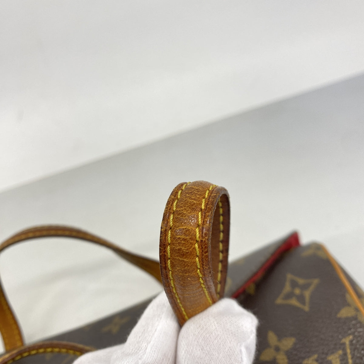 【6he5660】ルイヴィトン ハンドバッグ モノグラム ソナチネ M51902 ブラウン【中古】レディース