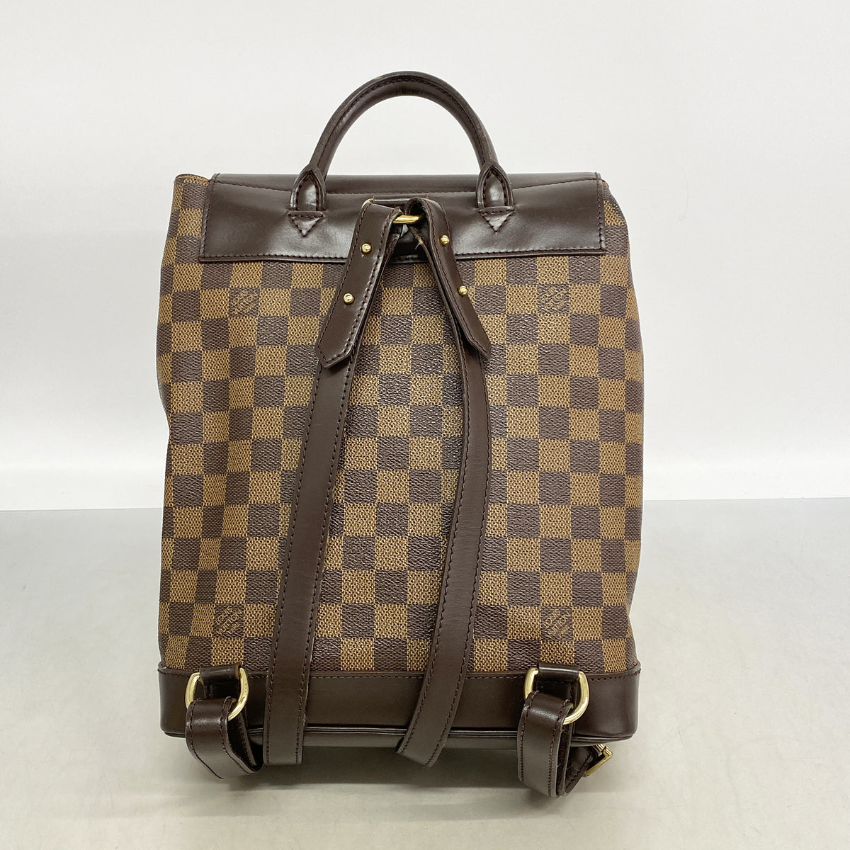 【6he5723】ルイヴィトン リュック・デイパック ダミエ ソーホー N51132 エベヌ【中古】レディース