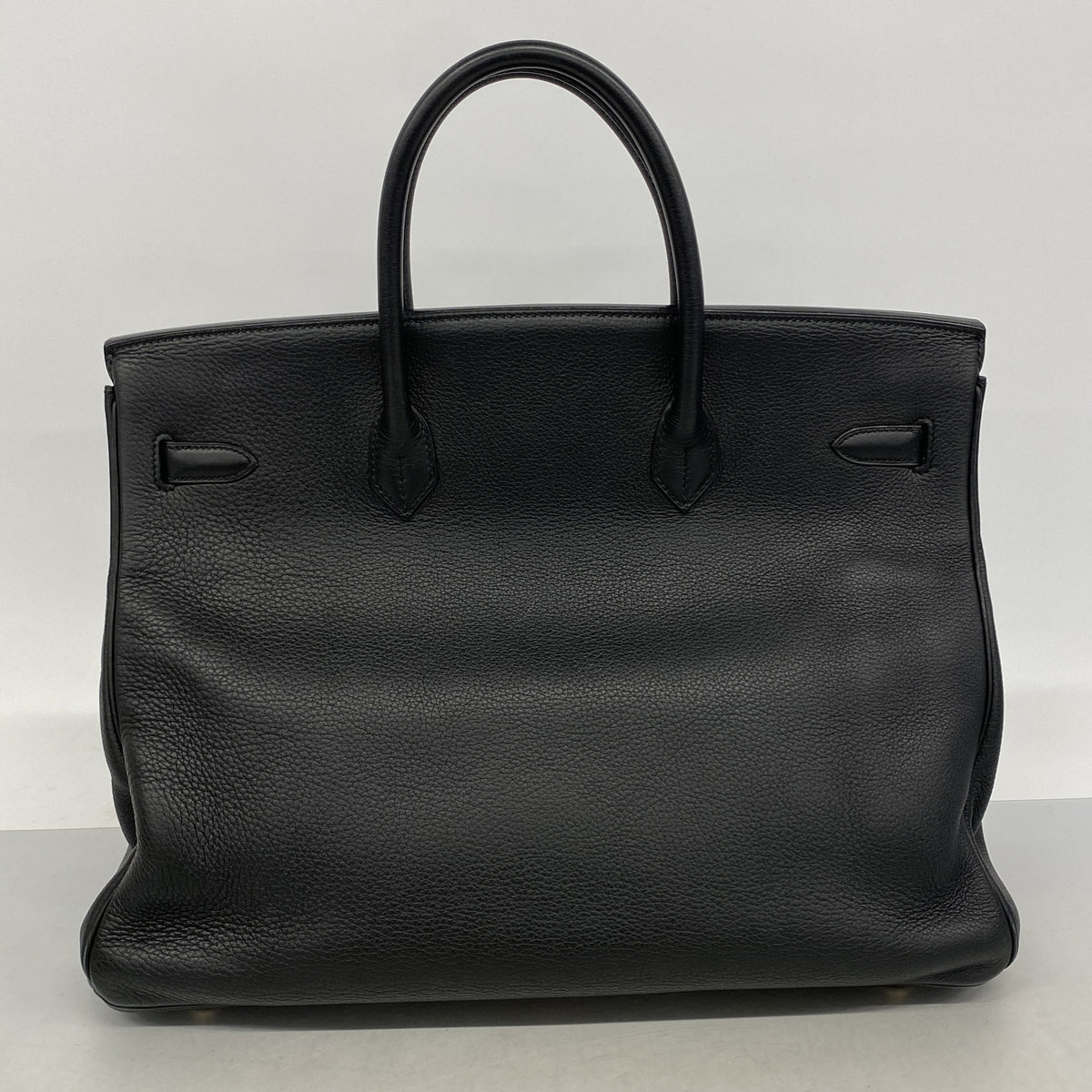 【6hf5904-h】エルメス ハンドバッグ バーキン40 トゴ ブラック ゴールド金具 □B刻印【中古】メンズ