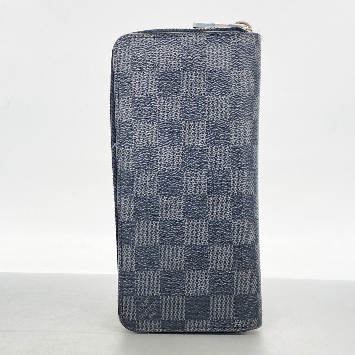 【6hf5985】ルイヴィトン 長財布 ダミエ・グラフィット ジッピーウォレットヴェルティカル N63095 ブラック グレー【中古】メンズ