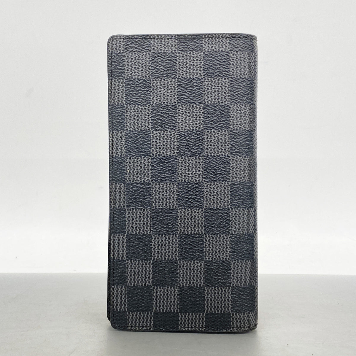 【6hf6372】ルイヴィトン 長財布 ダミエ・グラフィット ポルトフォイユブラザ N62665 ブラック グレー 旧型【中古】メンズ