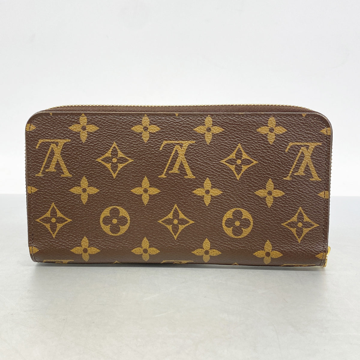 【6ia0033】ルイヴィトン 長財布 モノグラム ジッピーウォレット M42616 ブラウン【中古】メンズ レディース ユニセックス