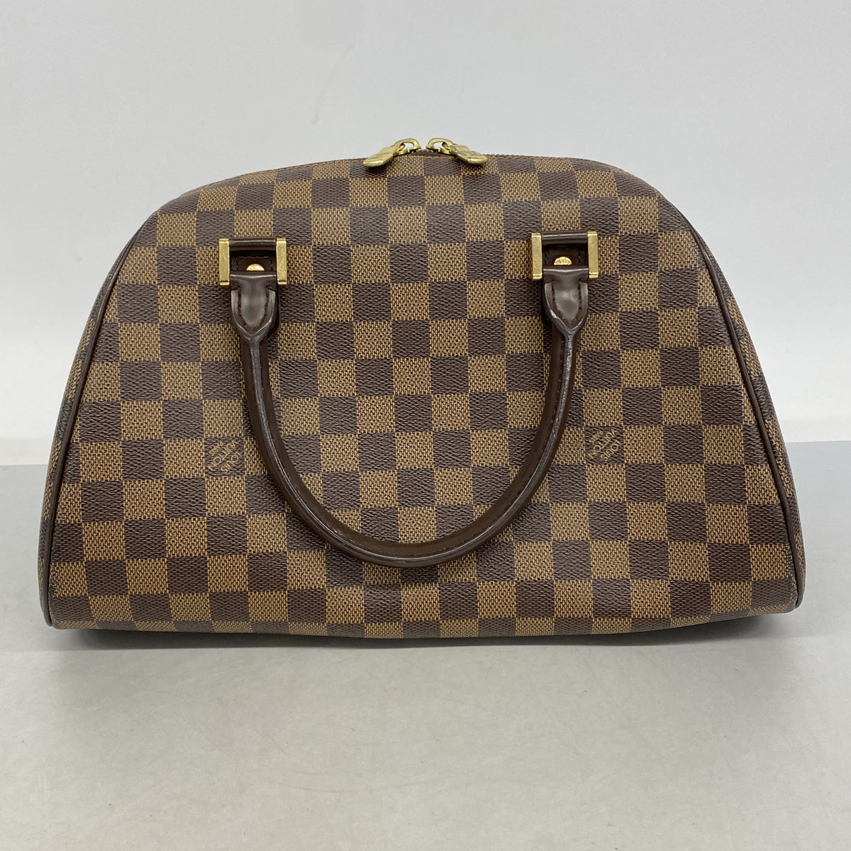 【6ia0372】ルイヴィトン ハンドバッグ ダミエ リベラMM N41434 エベヌ【中古】レディース
