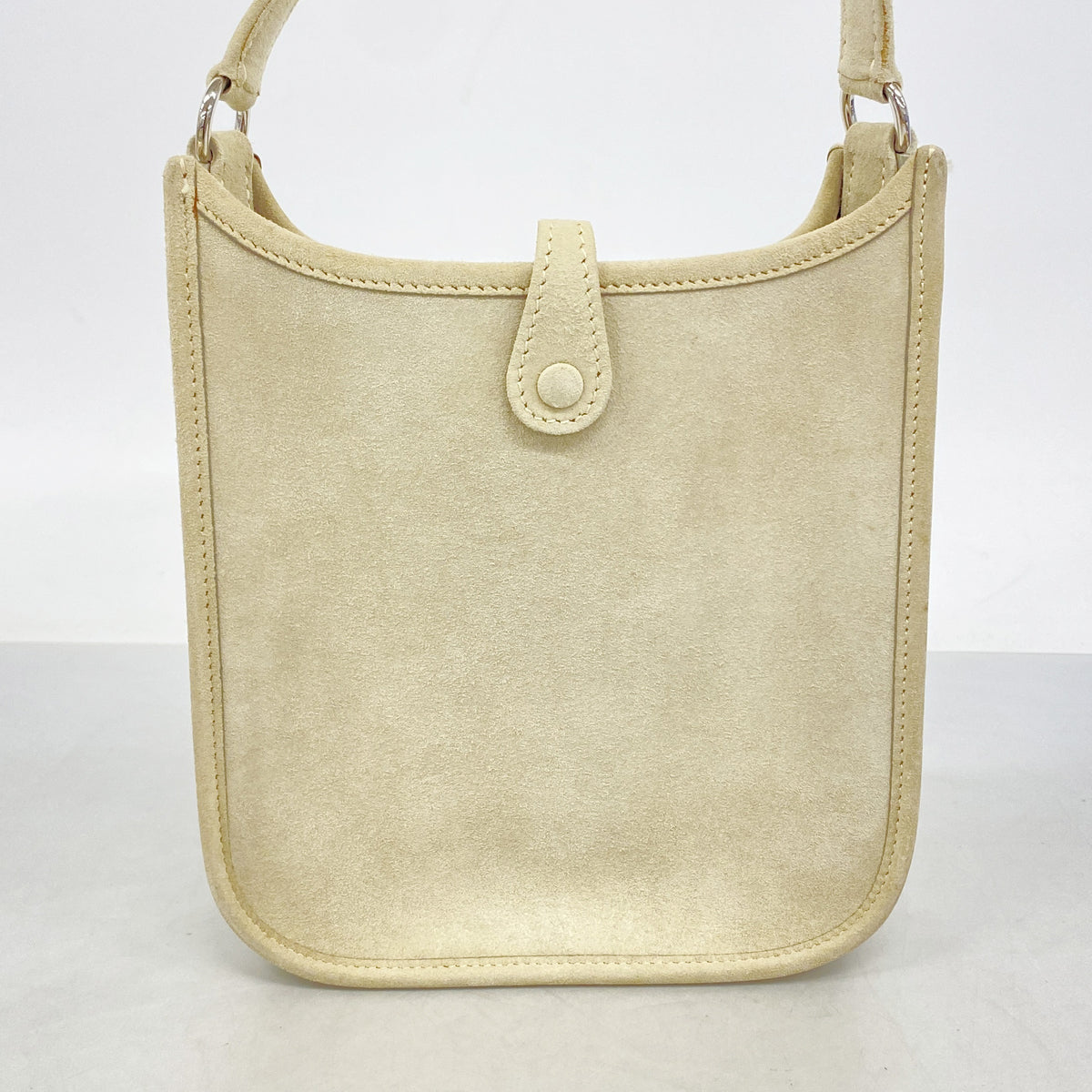 【6ia0388】エルメス ショルダーバッグ エヴリンTPM ドブリス ベトン シルバー金具 □H刻印【中古】レディース