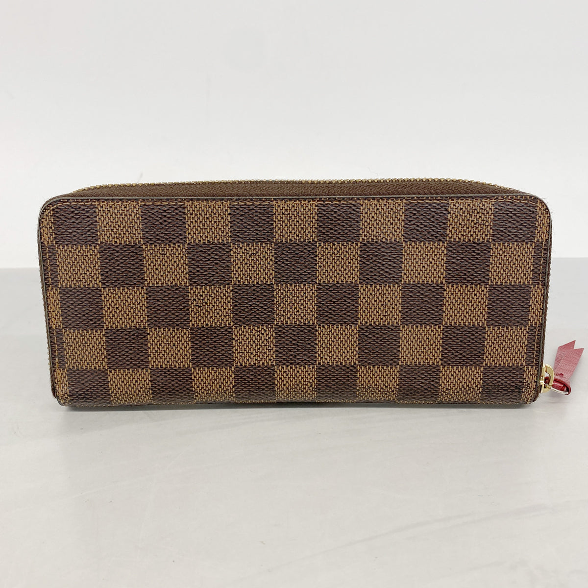 【6ia0538】ルイヴィトン 長財布 ダミエ ポルトフォイユクレマンス N60534 スリーズ【中古】レディース