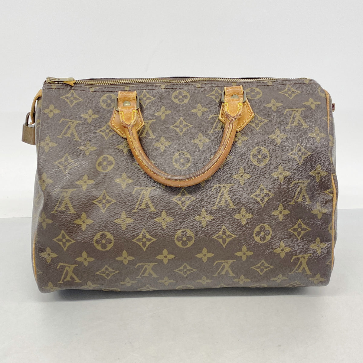 【6ib1378】ルイヴィトン ハンドバッグ モノグラム スピーディ30 M41108 ブラウン【中古】レディース