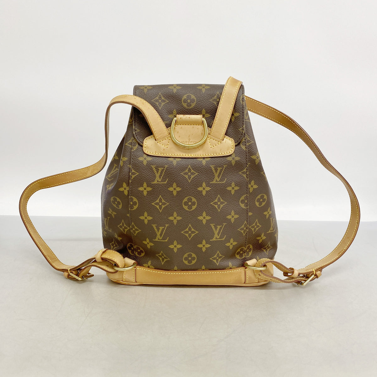 【6ib1809】ルイヴィトン リュック・デイパック モノグラム モンスリMM M51136 ブラウン【中古】レディース