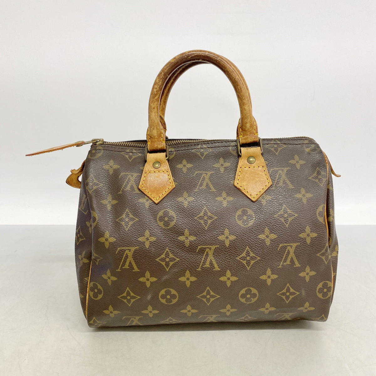 【6ib1877】ルイヴィトン ハンドバッグ モノグラム スピーディ25 M41109 ブラウン【中古】レディース