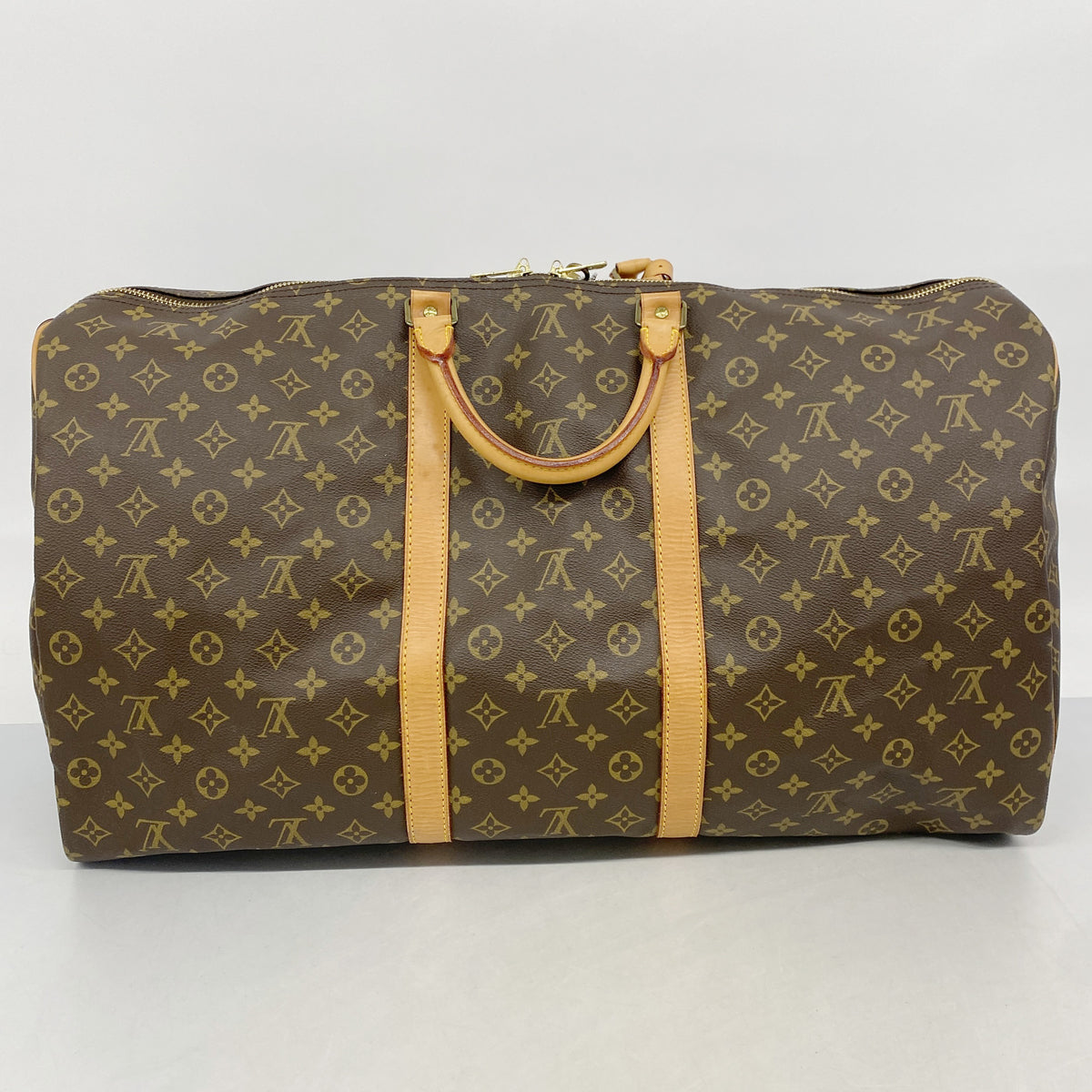 【6ib2134】ルイヴィトン ボストンバッグ モノグラム キーポル60 M41422 ブラウン【中古】メンズ レディース ユニセックス