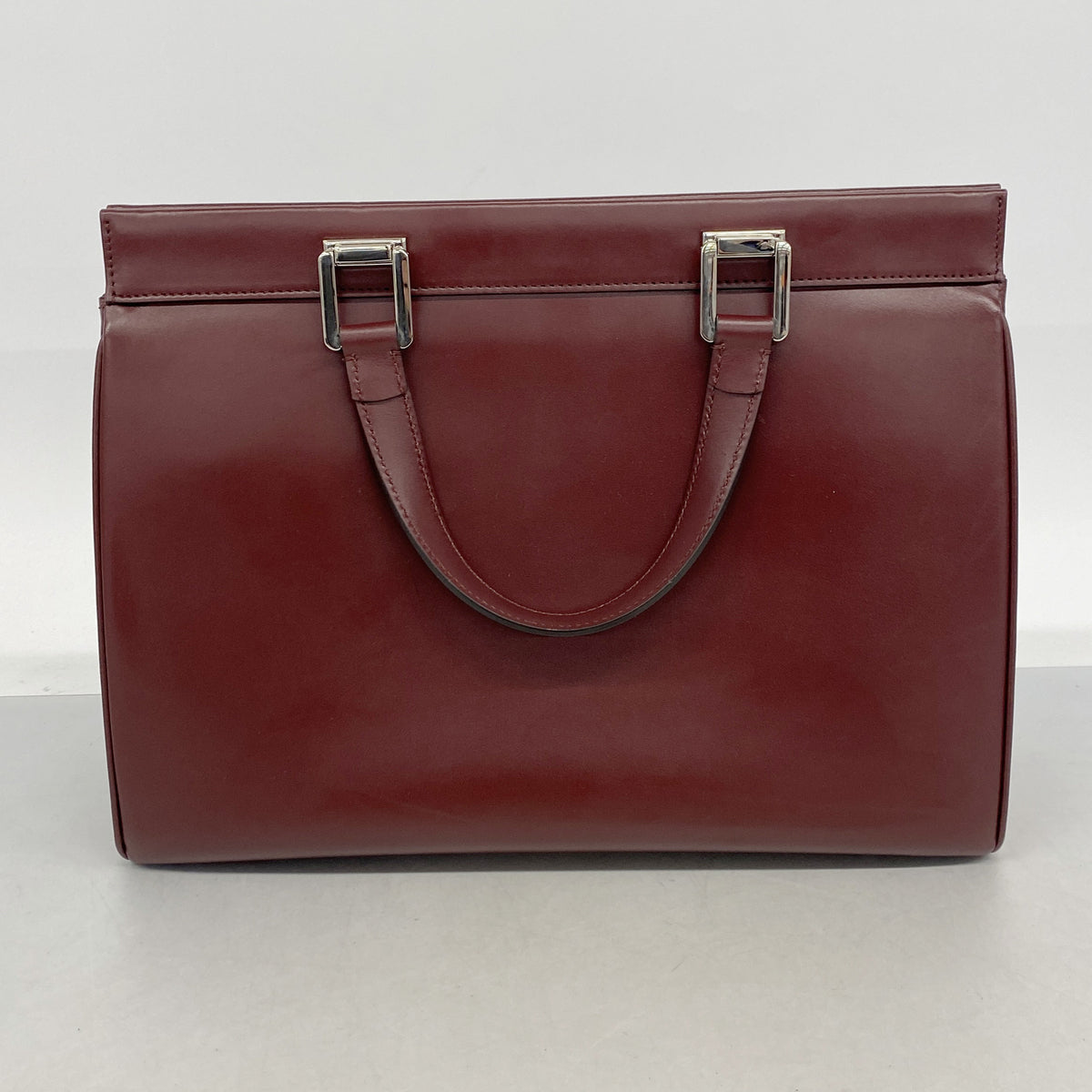 【6ib2222】グッチ ハンドバッグ ズゥミ 564714 レザー ボルドー ゴールド/シルバー金具【中古】レディース