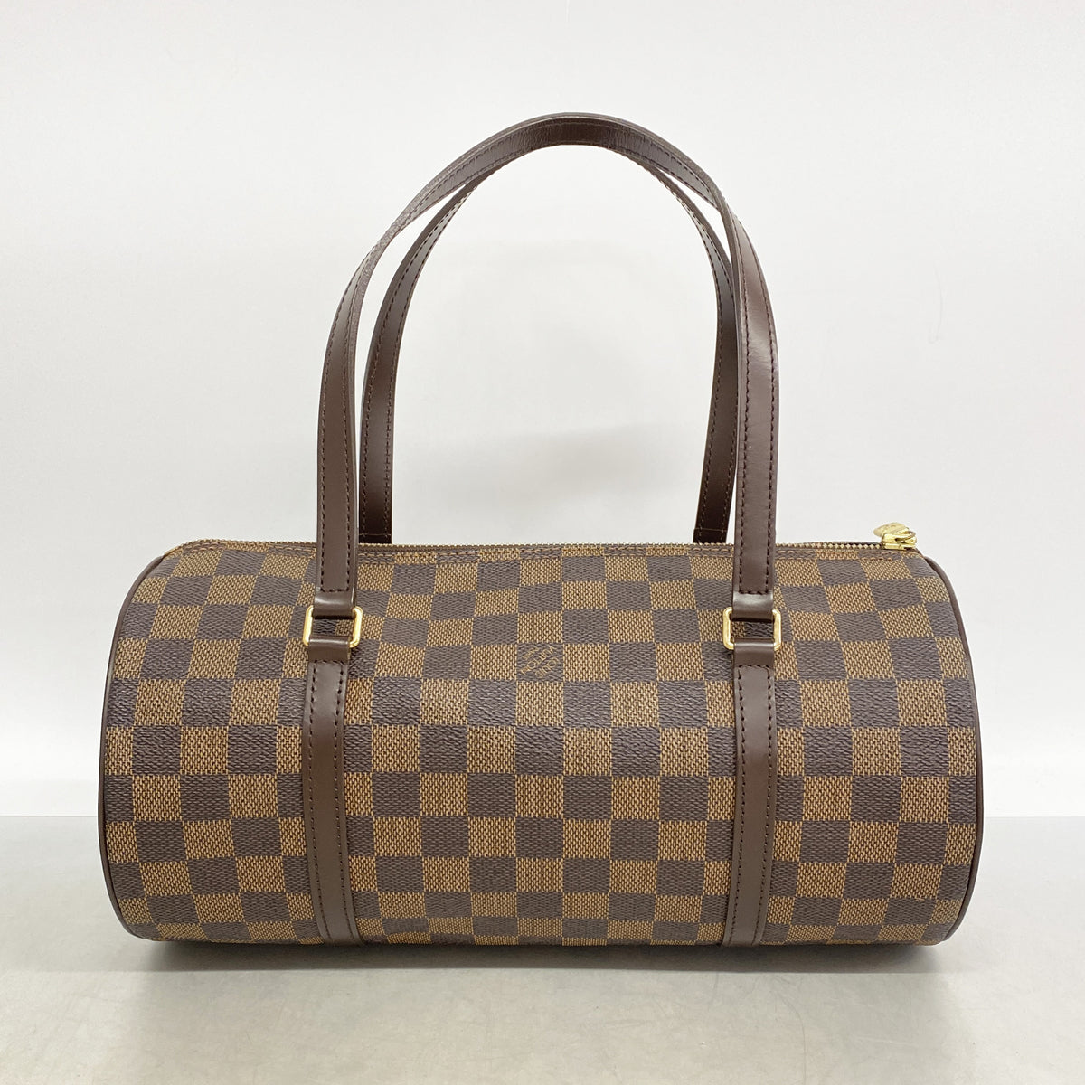 【6ib2320】ルイヴィトン ハンドバッグ ダミエ パピヨン30 N51303 エベヌ【中古】レディース