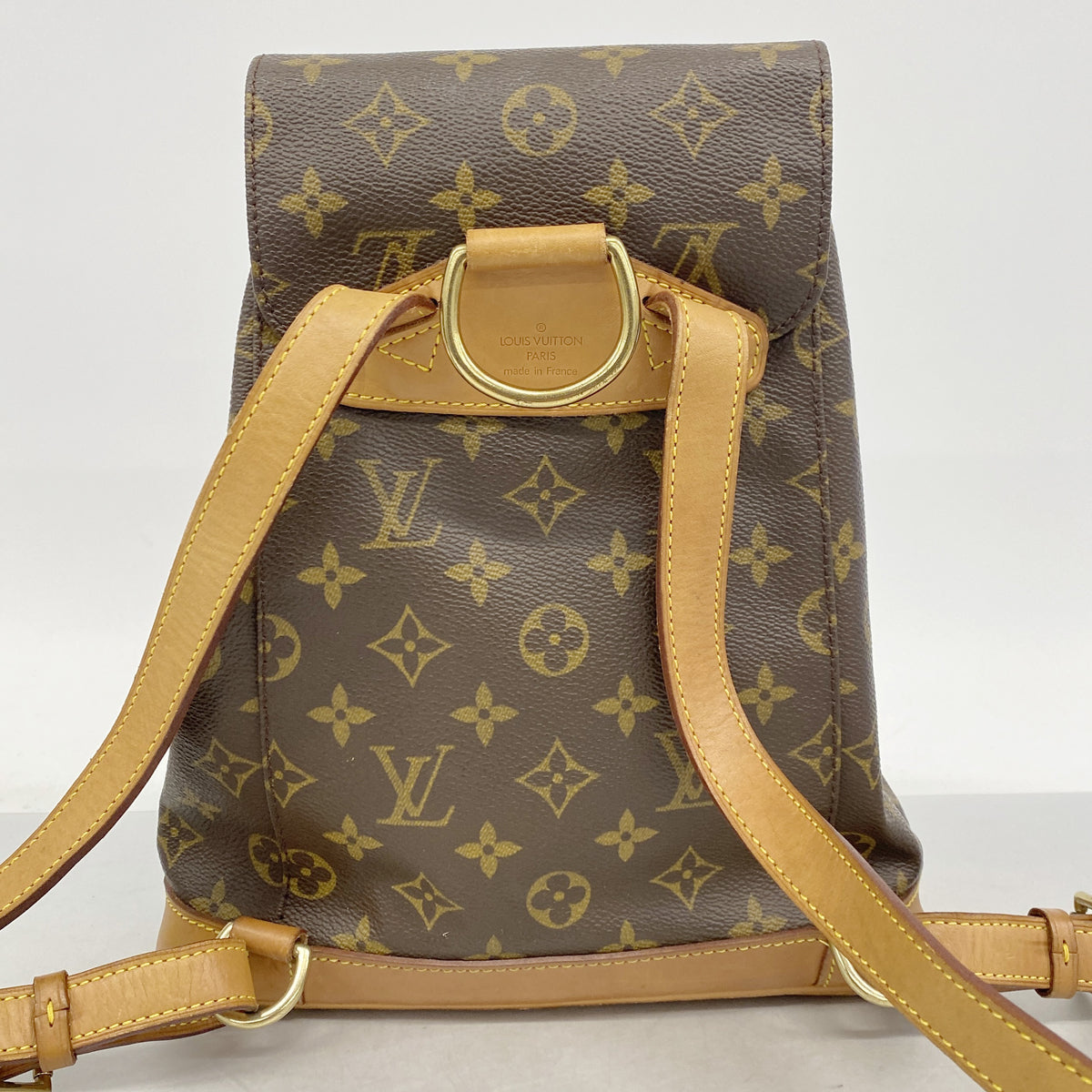 【6ib2499】ルイヴィトン リュック・デイパック モノグラム モンスリMM M51136 ブラウン【中古】レディース