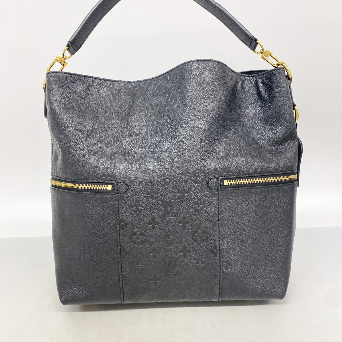 【6ib2614】ルイヴィトン ショルダーバッグ モノグラム・アンプラント メリー M44014 ノワール【中古】レディース
