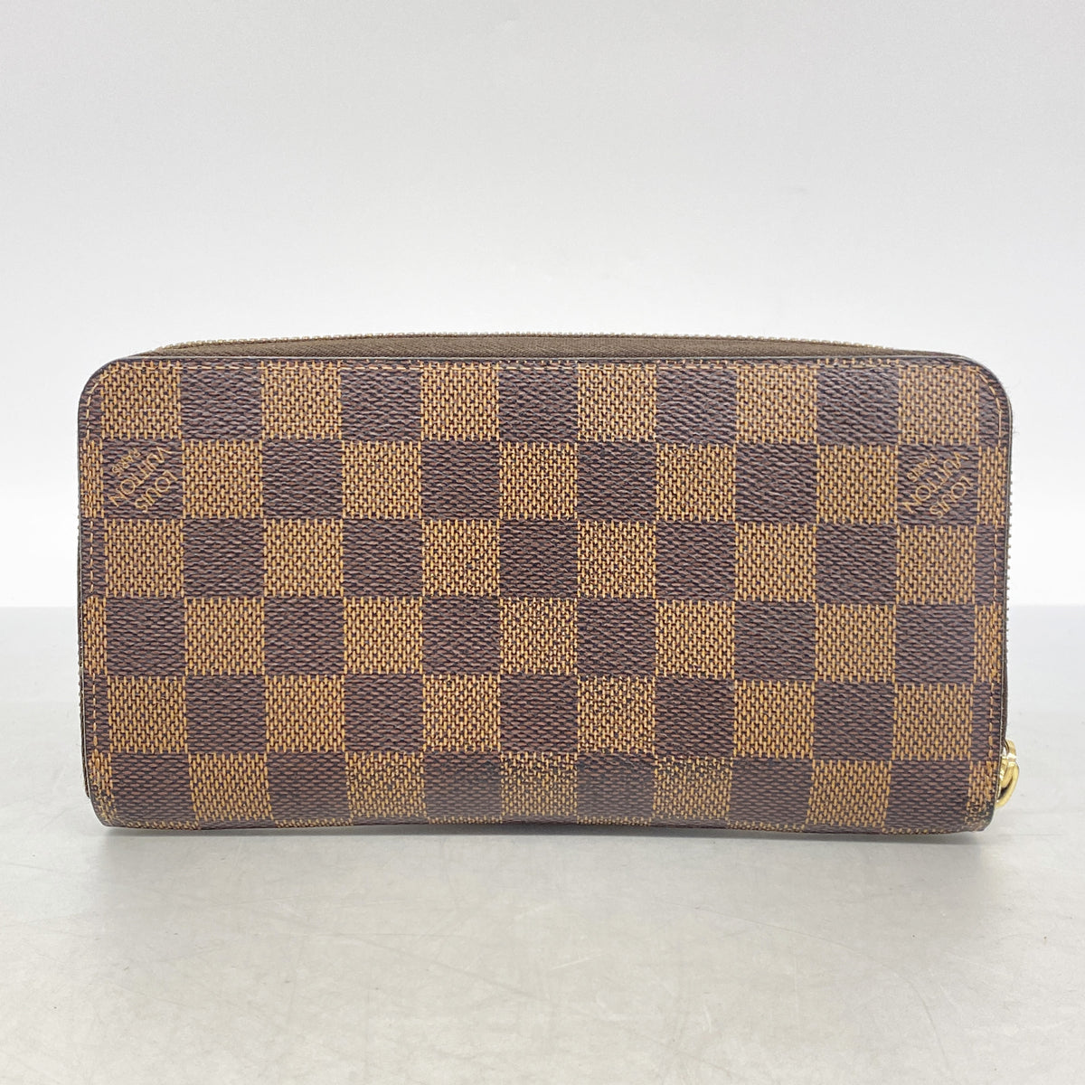 【6ib2657】ルイヴィトン 長財布 ダミエ ジッピーウォレット N60015 エベヌ【中古】メンズ レディース ユニセックス