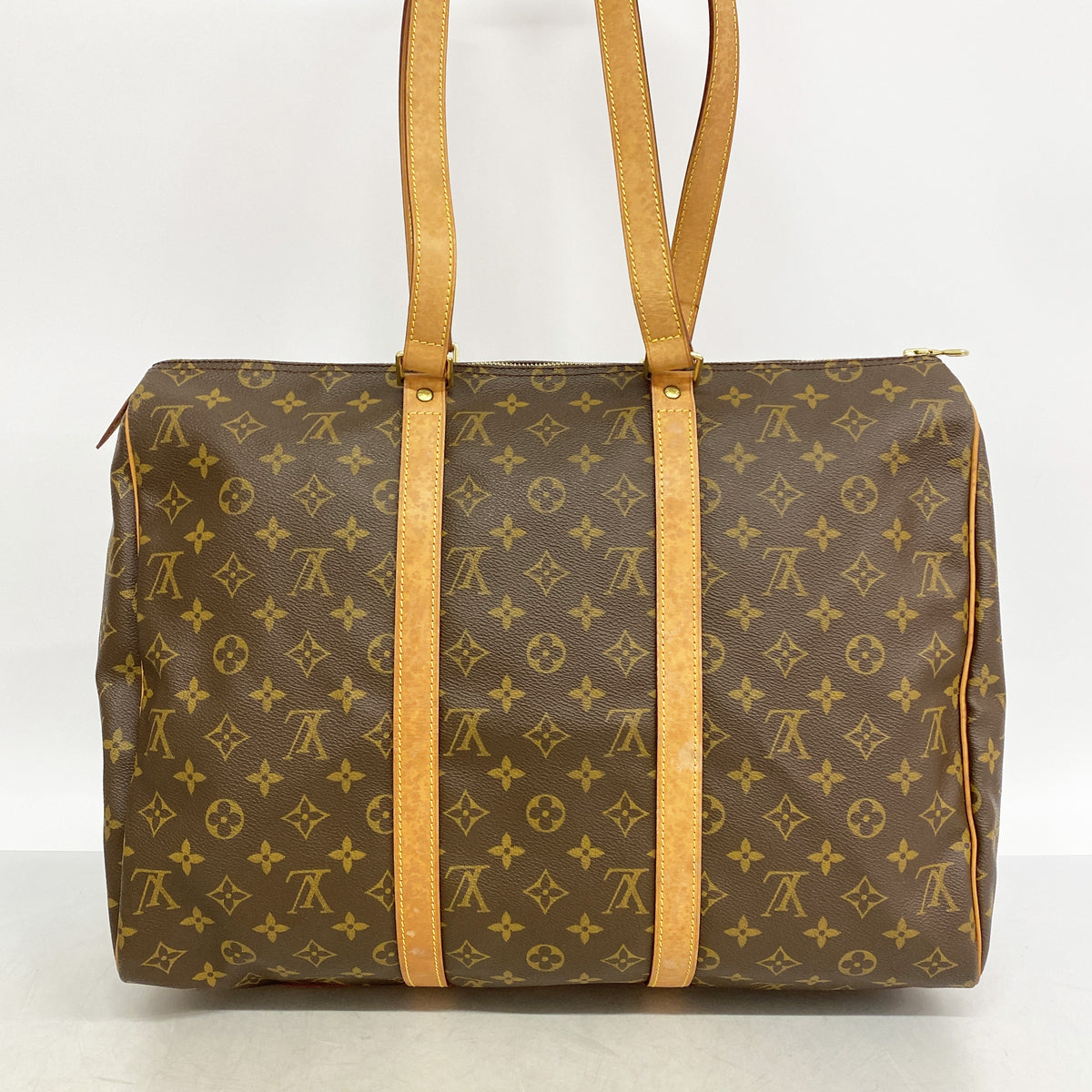 【6ib2766】ルイヴィトン ボストンバッグ モノグラム フラネリー45 M51115 ブラウン【中古】メンズ レディース ユニセックス