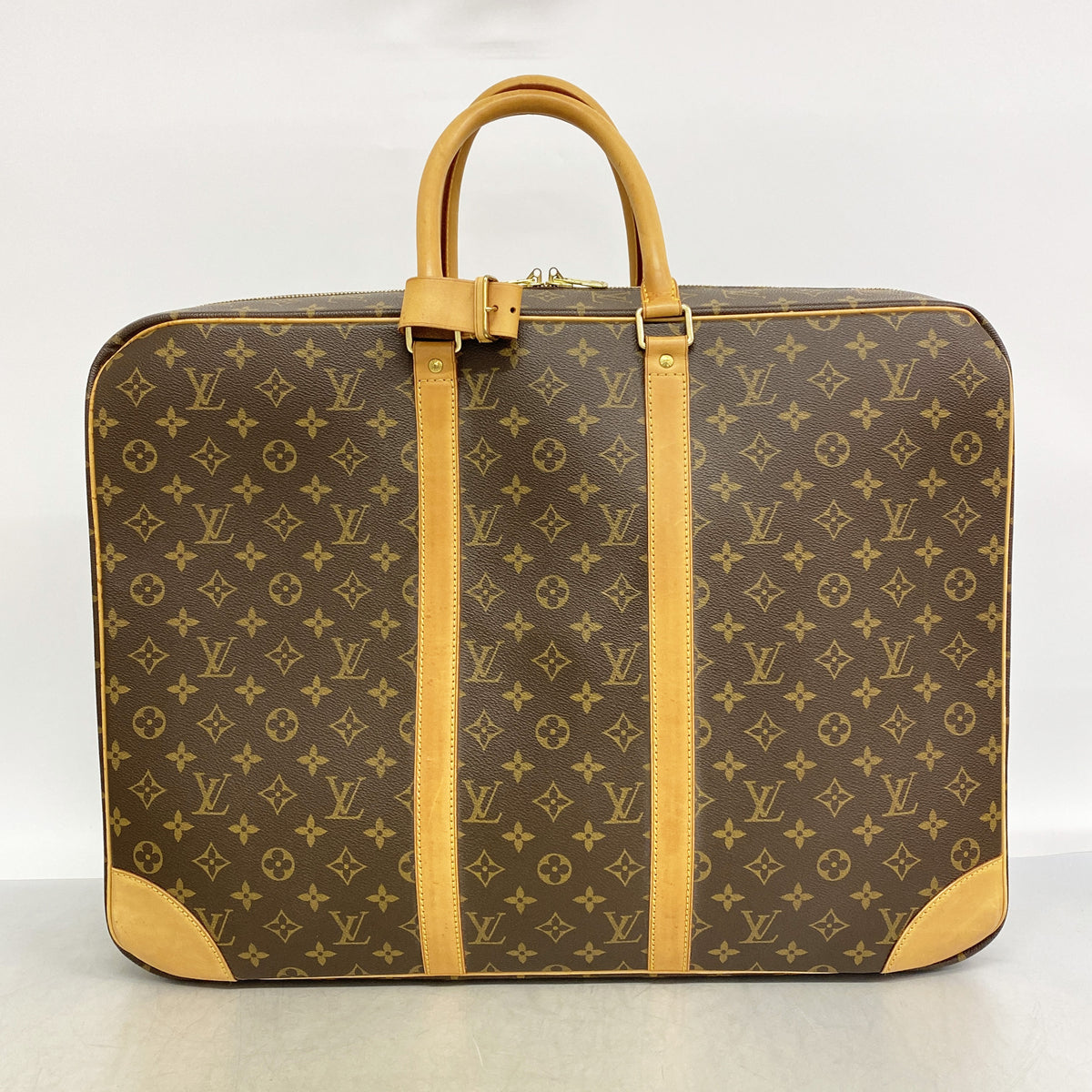 【6ib2876】ルイヴィトン ボストンバッグ モノグラム シリウス24h M41405 ブラウン【中古】メンズ レディース ユニセックス