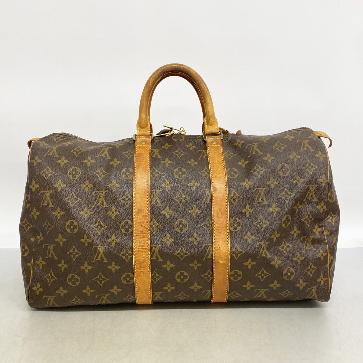 【6ib2915】ルイヴィトン ボストンバッグ モノグラム キーポル45 M41428 ブラウン【中古】メンズ レディース ユニセックス