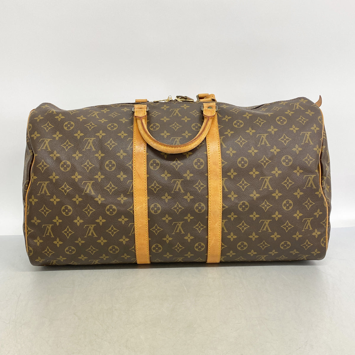 【6ib2931】ルイヴィトン ボストンバッグ モノグラム キーポル55 M41424 ブラウン【中古】メンズ レディース ユニセックス