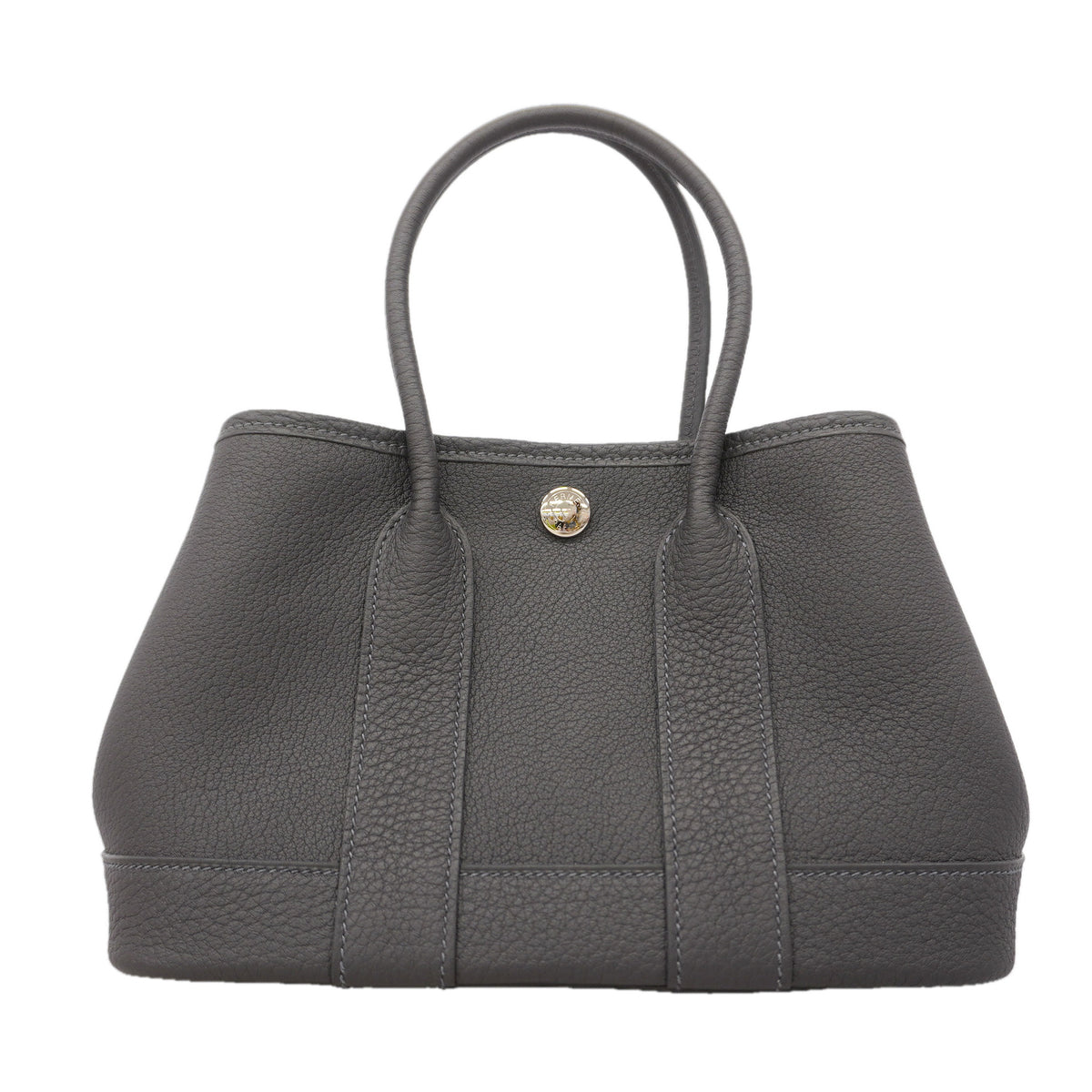 【6ic3273】エルメス ハンドバッグ ネオガーデン ネゴンダ グリミスティ シルバー金具 K刻印【中古】レディース