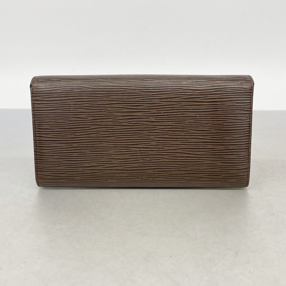 【6ic3767】ルイヴィトン 長財布 エピ ポシェットポルトモネクレディ M6359D モカ【中古】メンズ レディース ユニセックス