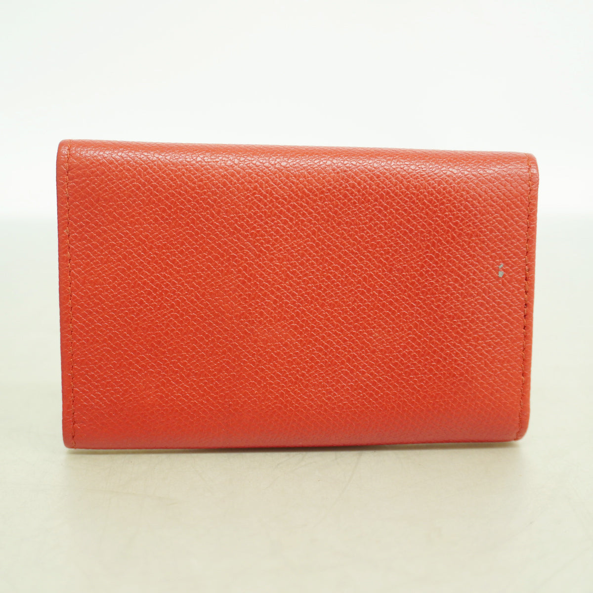 【6ic4161】シャネル キーケース ココボタン レザー レッド ゴールド金具【中古】レディース
