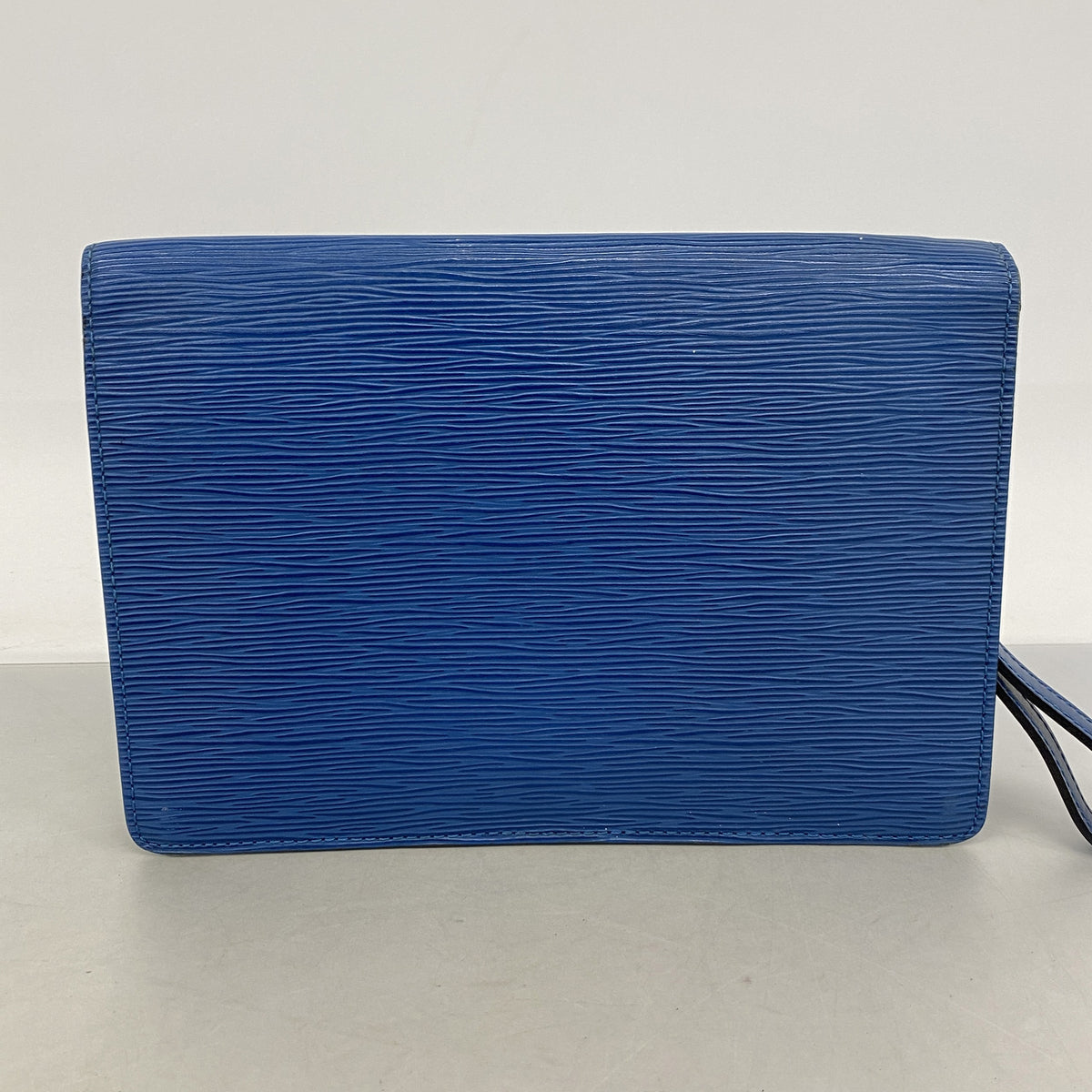 【6ic4221】ルイヴィトン クラッチバッグ エピ ポシェットセリエドラゴンヌ M52615 トレドブルー【中古】メンズ
