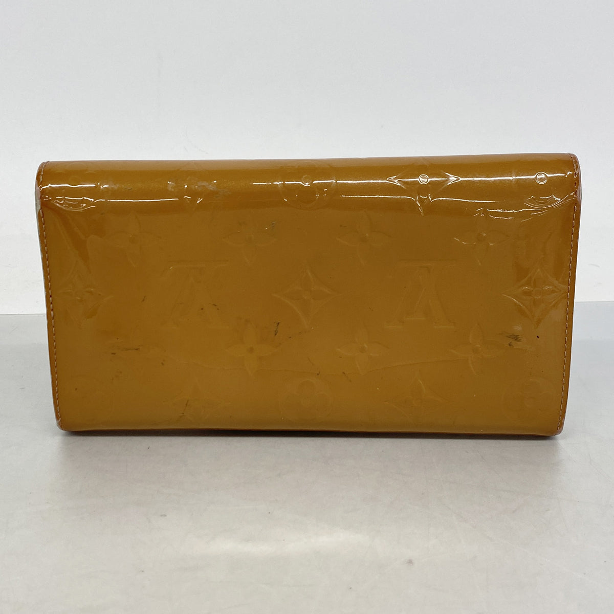 【6ic4366】ルイヴィトン 長財布 ヴェルニ ポルトフォイユサラ M91767 ローズヴェルール【中古】レディース