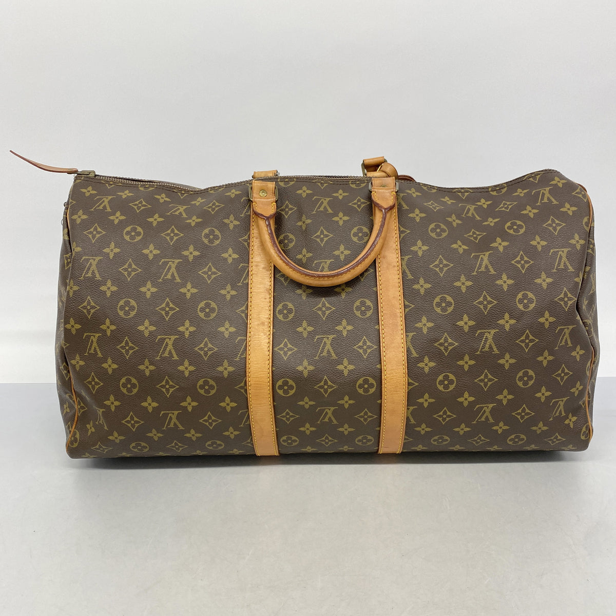 【6id5003】ルイヴィトン ボストンバッグ モノグラム キーポル55 M41424 ブラウン【中古】メンズ レディース ユニセックス