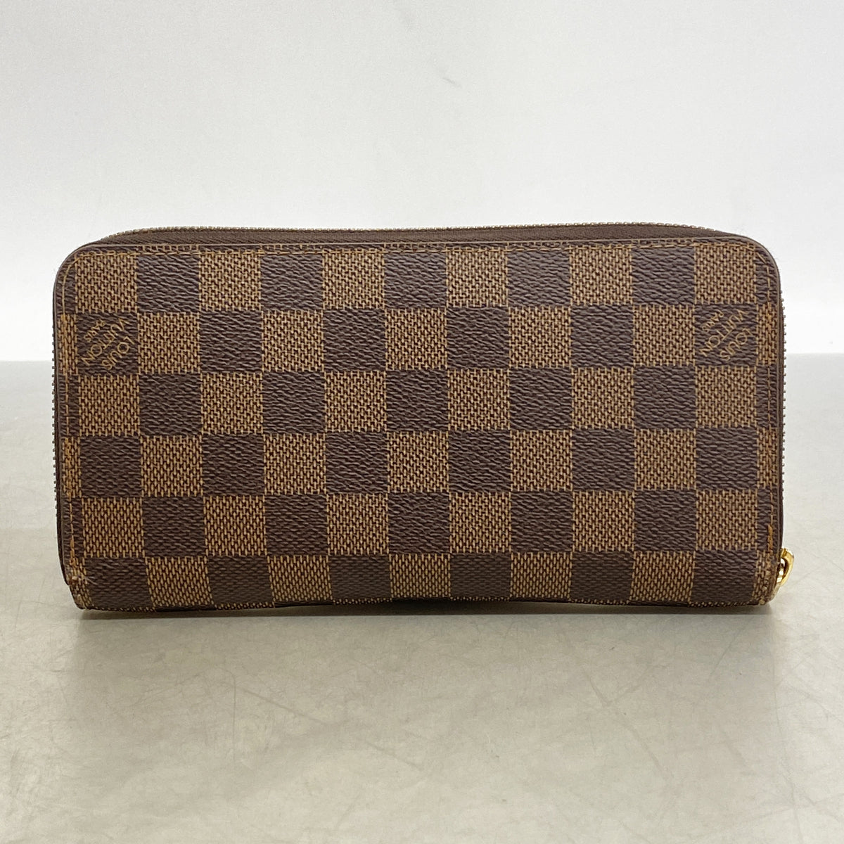 【6id5416】ルイヴィトン 長財布 ダミエ ジッピーウォレット N41661 エベヌ【中古】メンズ レディース ユニセックス