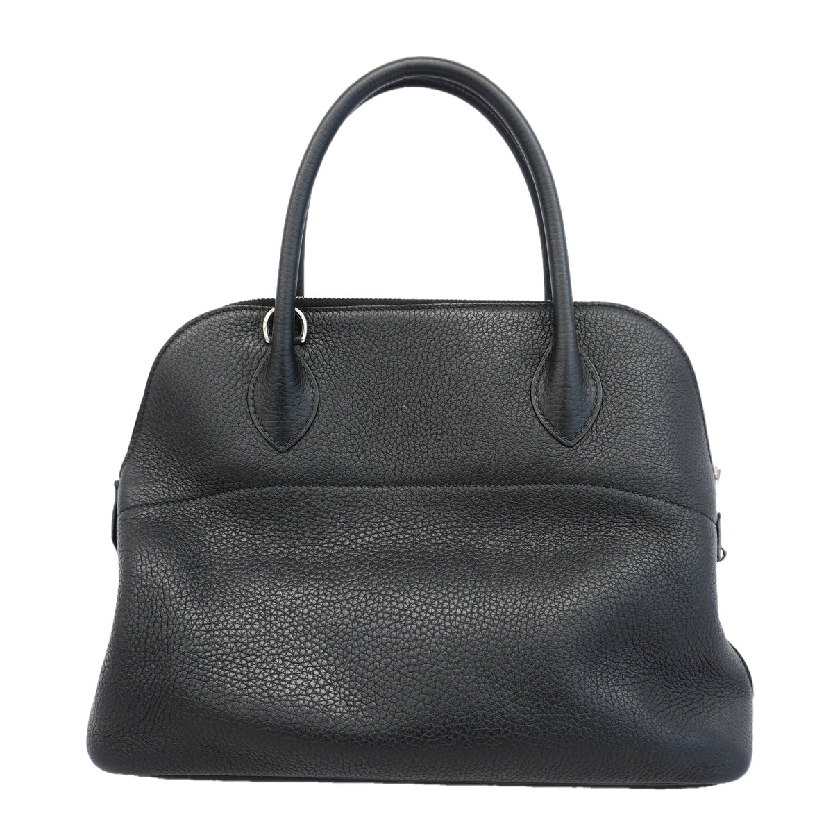 【6id5615】エルメス ハンドバッグ ボリード31 トリヨンクレマンス ブラック シルバー金具 C刻印 2wayバッグ【中古】レディース